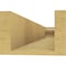 Ekena Millwork 6in. W x 4in. H x 32in. L Del Monte Woodgrain TimberThane Rafter Tail, Primed Tan RFTUR06X04X32DELRCPR - alternate 6